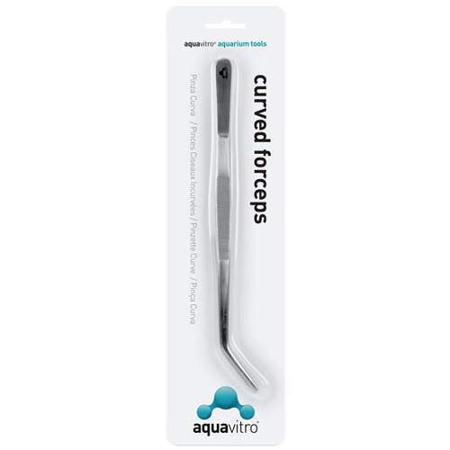 AQUAVITRO Pinça Curva 25Cm
