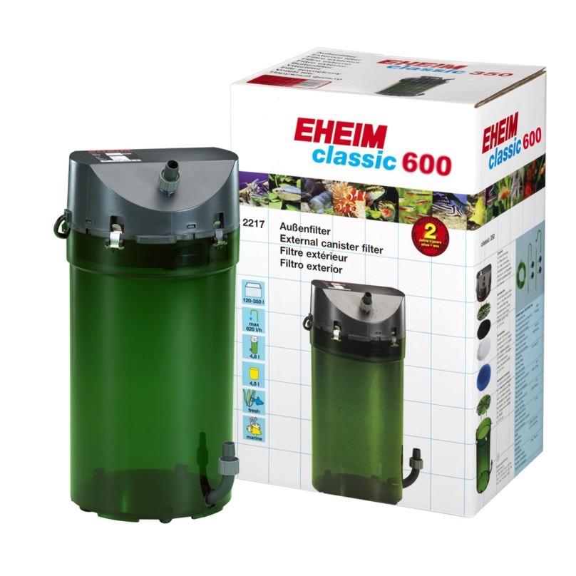 EHEIM Filtro externo Classic 600 Plus