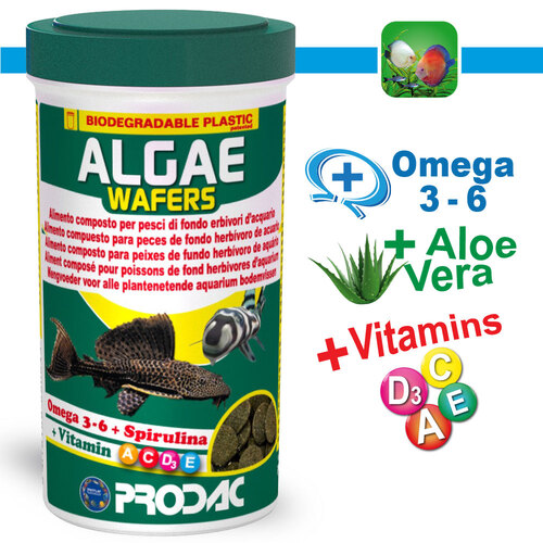 PRODAC – ALGAE WAFERS (250ml)