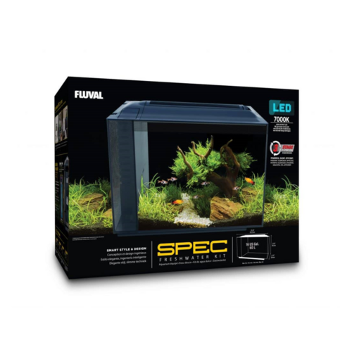 Fluval Spec Nano Acuario Negro,  60L