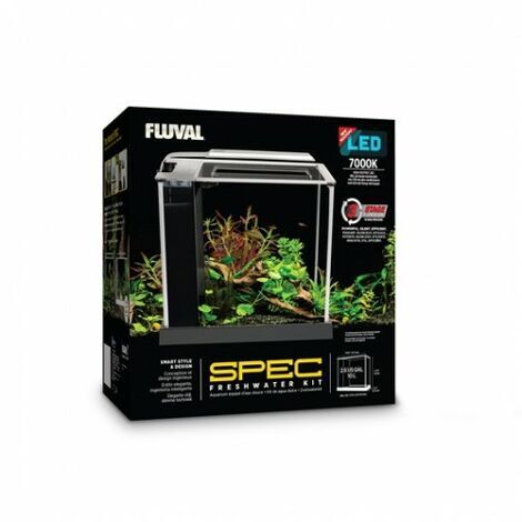 Fluval Spec Nano Aquario Branco, 10L