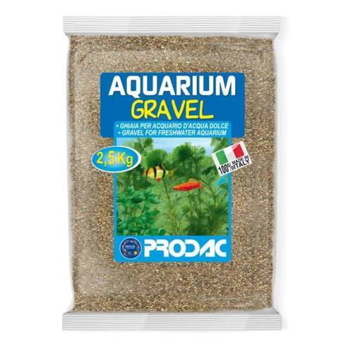 Areia Amarela Fina para Aquário Prodac (2.5kg)