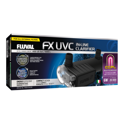Clarificador UVC 6W para Filtros Fluval FX