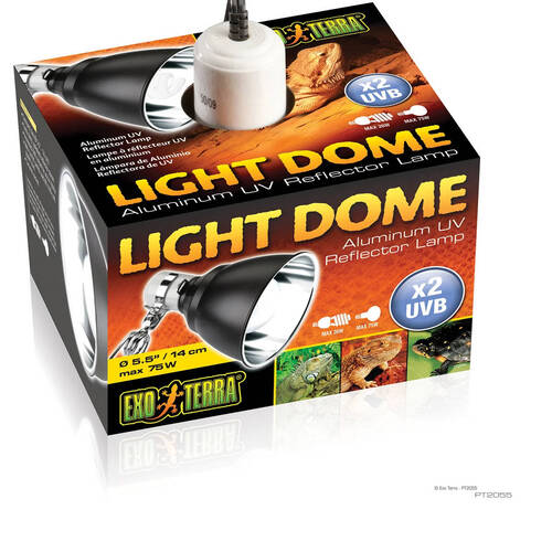Casquilho para lâmpada Exo Terra Light Dome 18cm