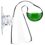 Drop Checker em vidro com liquido de teste